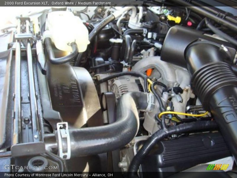Oxford White / Medium Parchment 2000 Ford Excursion XLT