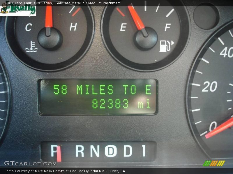 Gold Ash Metallic / Medium Parchment 2004 Ford Taurus LX Sedan