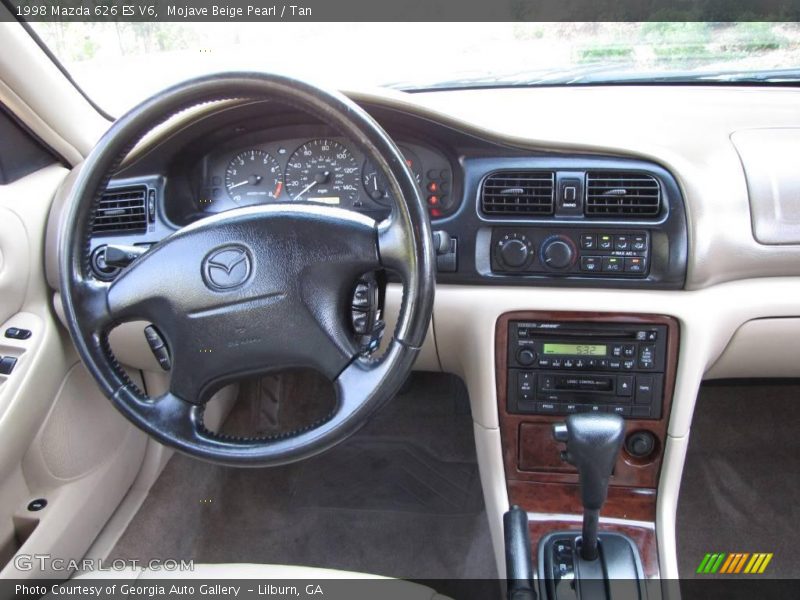 Mojave Beige Pearl / Tan 1998 Mazda 626 ES V6