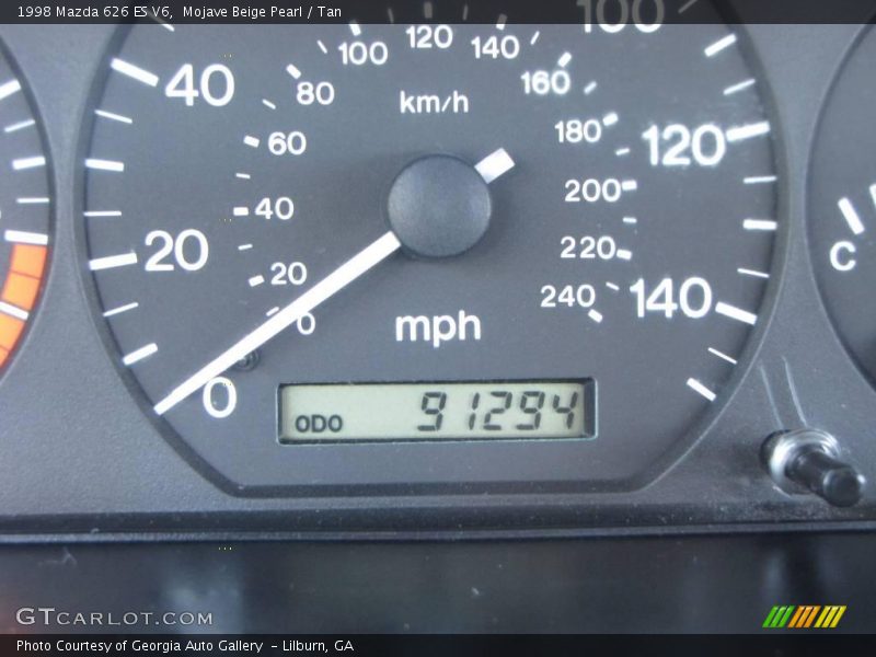 Mojave Beige Pearl / Tan 1998 Mazda 626 ES V6