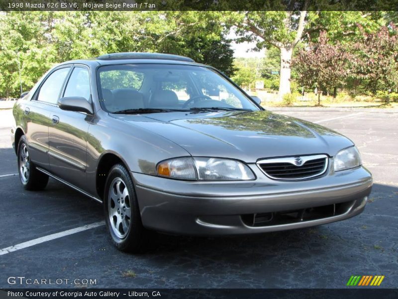 Mojave Beige Pearl / Tan 1998 Mazda 626 ES V6