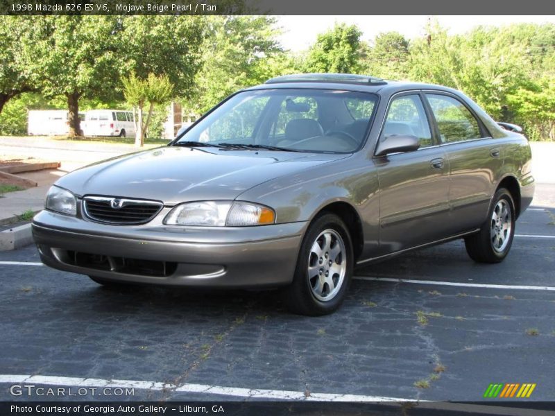 Mojave Beige Pearl / Tan 1998 Mazda 626 ES V6