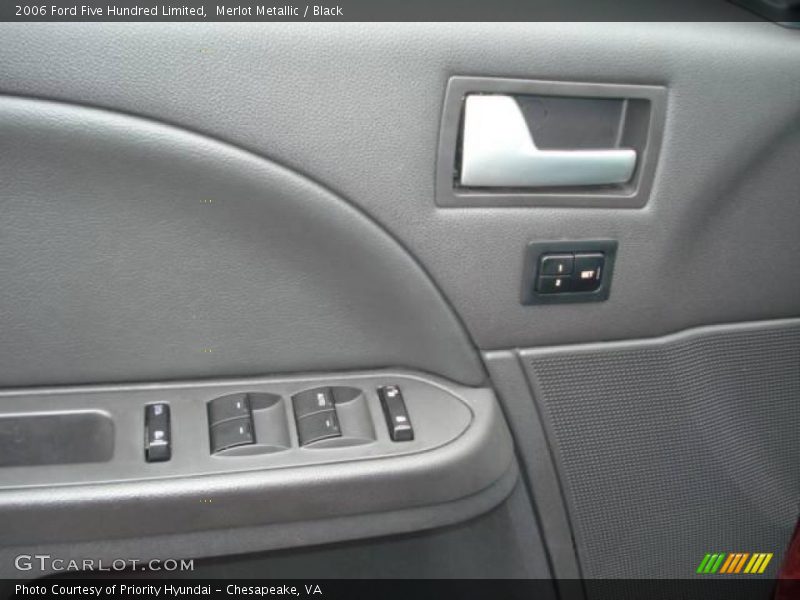 Merlot Metallic / Black 2006 Ford Five Hundred Limited