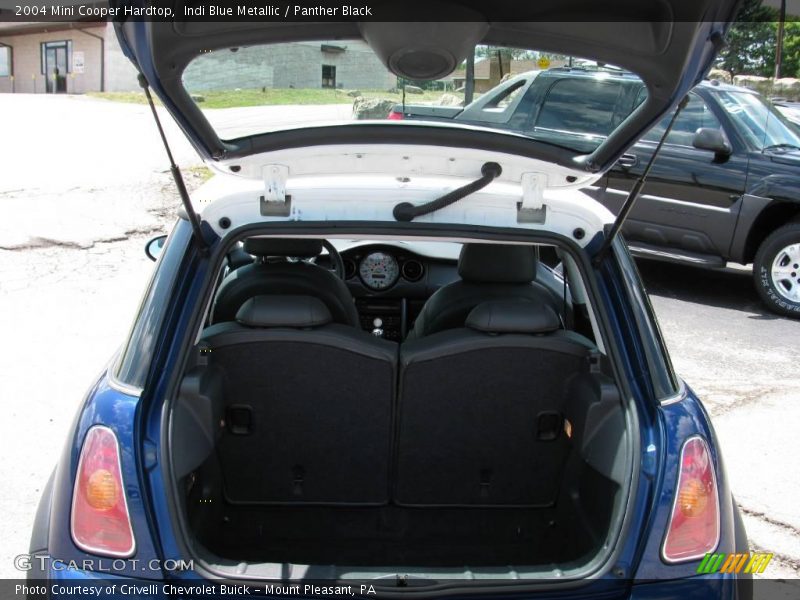 Indi Blue Metallic / Panther Black 2004 Mini Cooper Hardtop