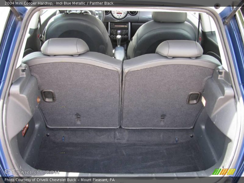 Indi Blue Metallic / Panther Black 2004 Mini Cooper Hardtop