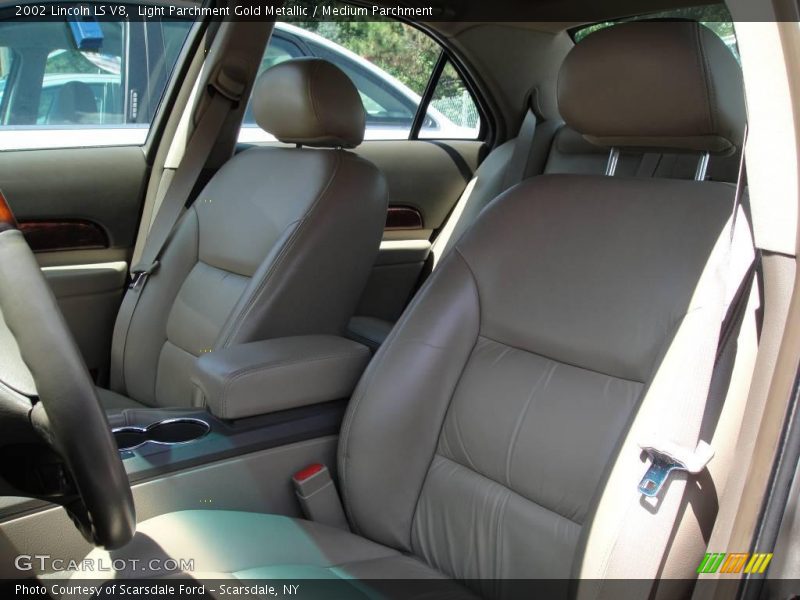 Light Parchment Gold Metallic / Medium Parchment 2002 Lincoln LS V8