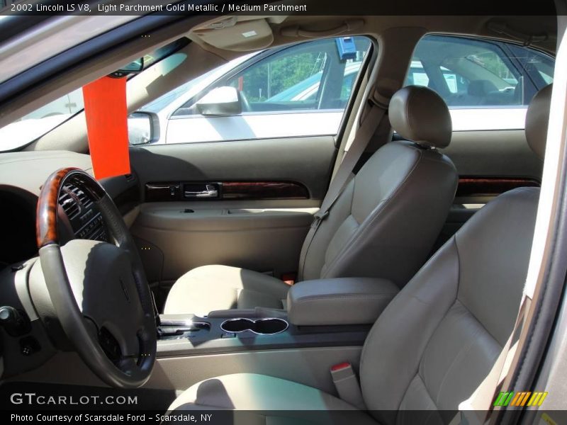 Light Parchment Gold Metallic / Medium Parchment 2002 Lincoln LS V8