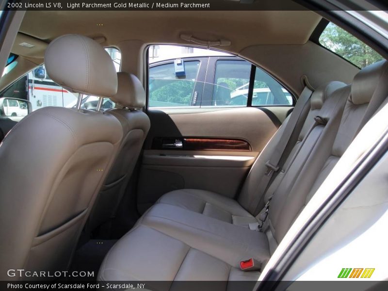 Light Parchment Gold Metallic / Medium Parchment 2002 Lincoln LS V8