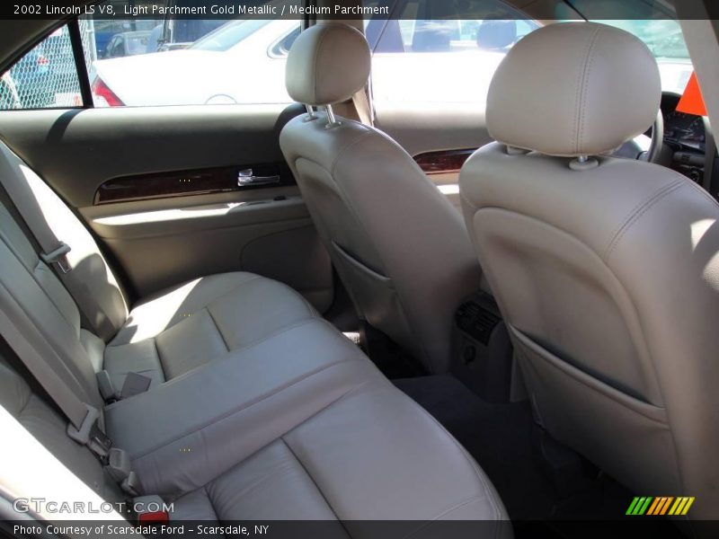 Light Parchment Gold Metallic / Medium Parchment 2002 Lincoln LS V8