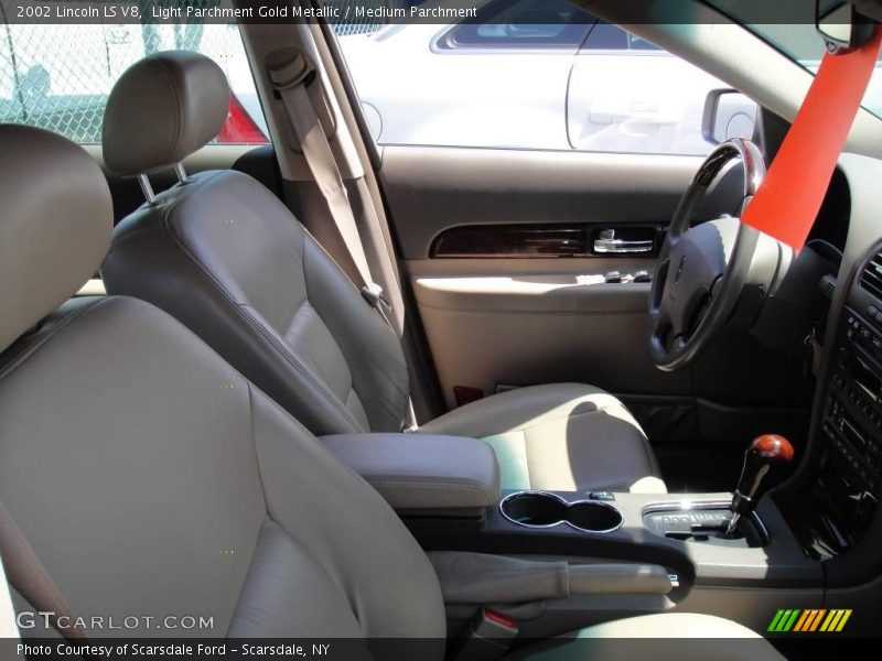 Light Parchment Gold Metallic / Medium Parchment 2002 Lincoln LS V8