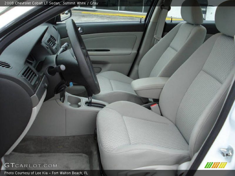 Summit White / Gray 2008 Chevrolet Cobalt LT Sedan