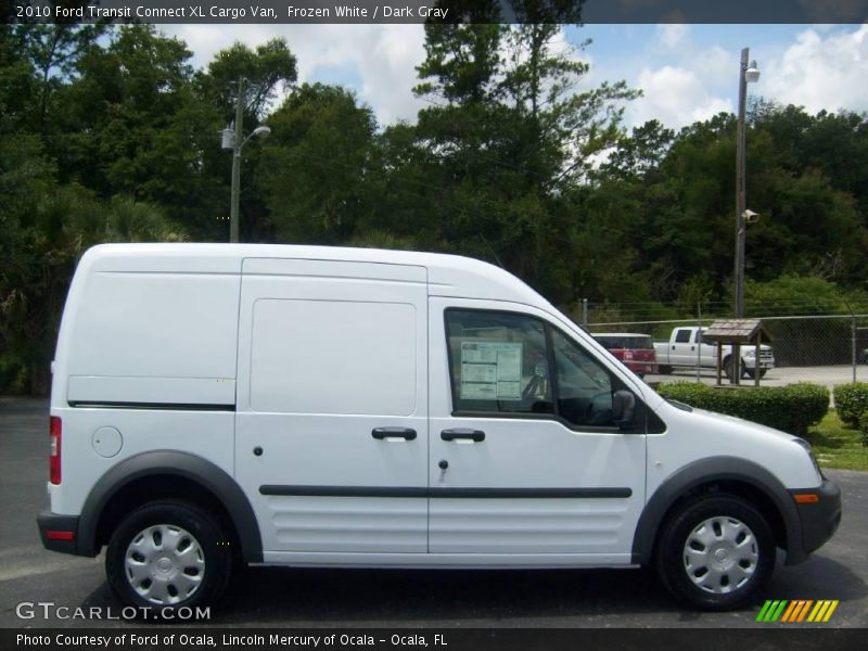 Frozen White / Dark Gray 2010 Ford Transit Connect XL Cargo Van
