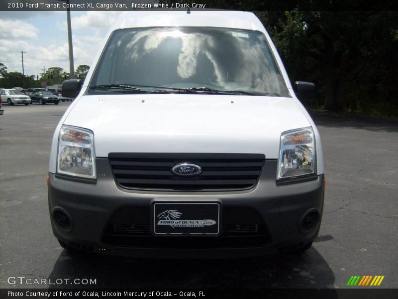 Frozen White / Dark Gray 2010 Ford Transit Connect XL Cargo Van
