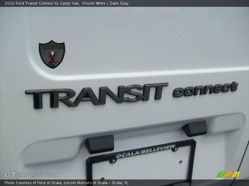 Frozen White / Dark Gray 2010 Ford Transit Connect XL Cargo Van