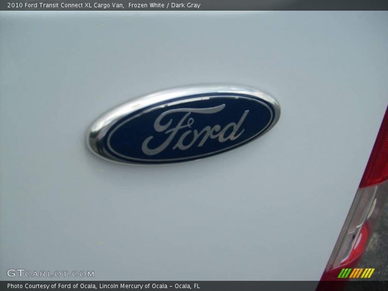 Frozen White / Dark Gray 2010 Ford Transit Connect XL Cargo Van