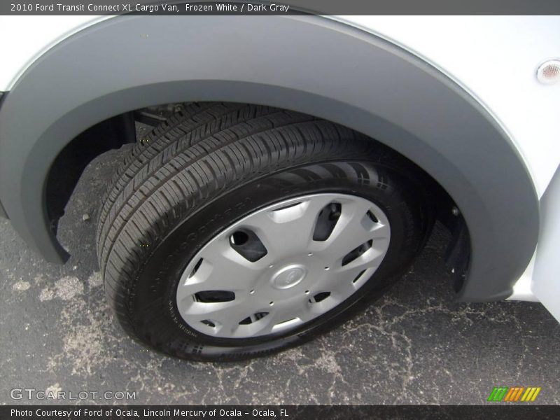 Frozen White / Dark Gray 2010 Ford Transit Connect XL Cargo Van