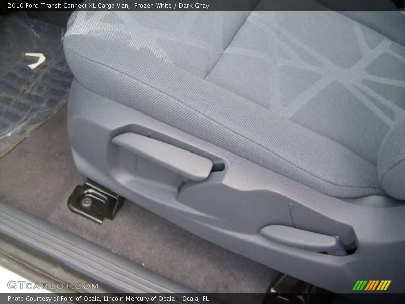 Frozen White / Dark Gray 2010 Ford Transit Connect XL Cargo Van