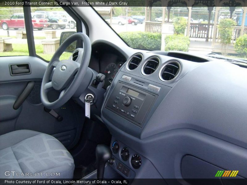 Frozen White / Dark Gray 2010 Ford Transit Connect XL Cargo Van