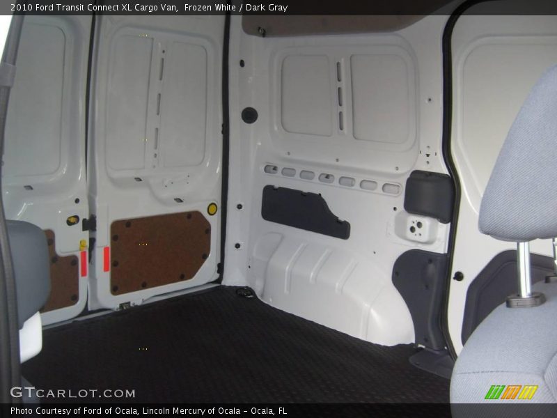 Frozen White / Dark Gray 2010 Ford Transit Connect XL Cargo Van