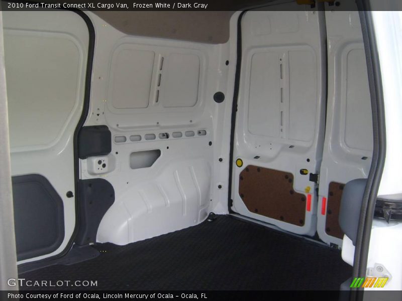 Frozen White / Dark Gray 2010 Ford Transit Connect XL Cargo Van
