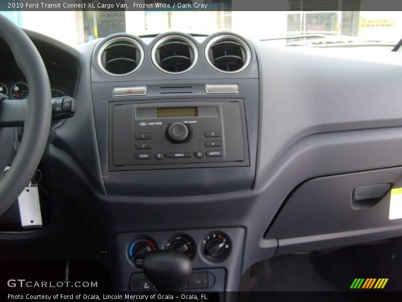 Frozen White / Dark Gray 2010 Ford Transit Connect XL Cargo Van
