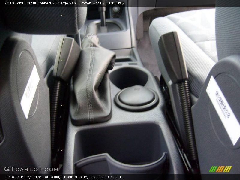Frozen White / Dark Gray 2010 Ford Transit Connect XL Cargo Van
