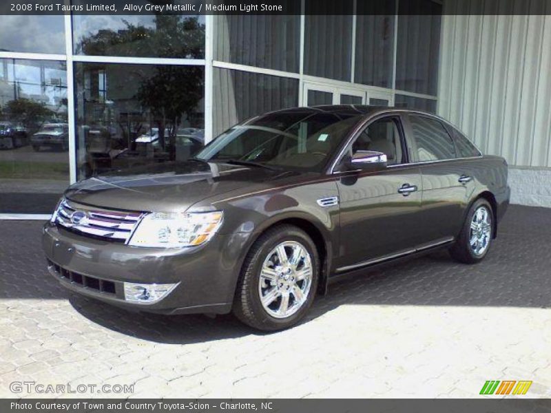 Alloy Grey Metallic / Medium Light Stone 2008 Ford Taurus Limited