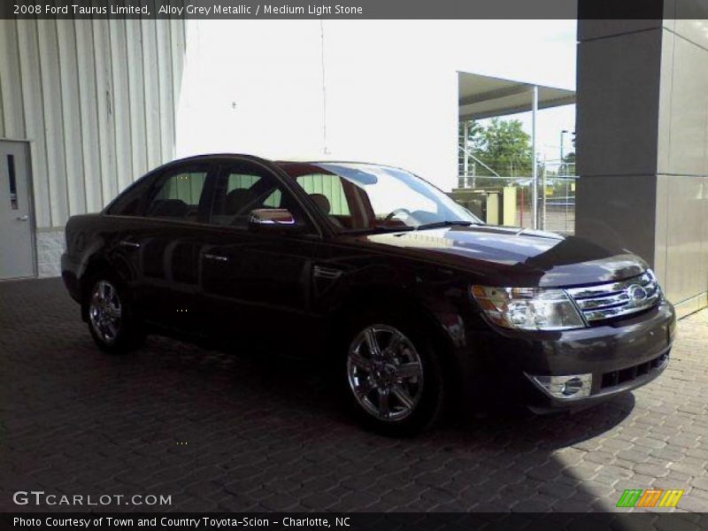 Alloy Grey Metallic / Medium Light Stone 2008 Ford Taurus Limited