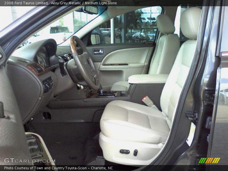 Alloy Grey Metallic / Medium Light Stone 2008 Ford Taurus Limited