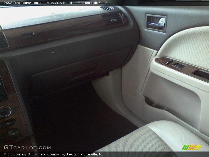 Alloy Grey Metallic / Medium Light Stone 2008 Ford Taurus Limited