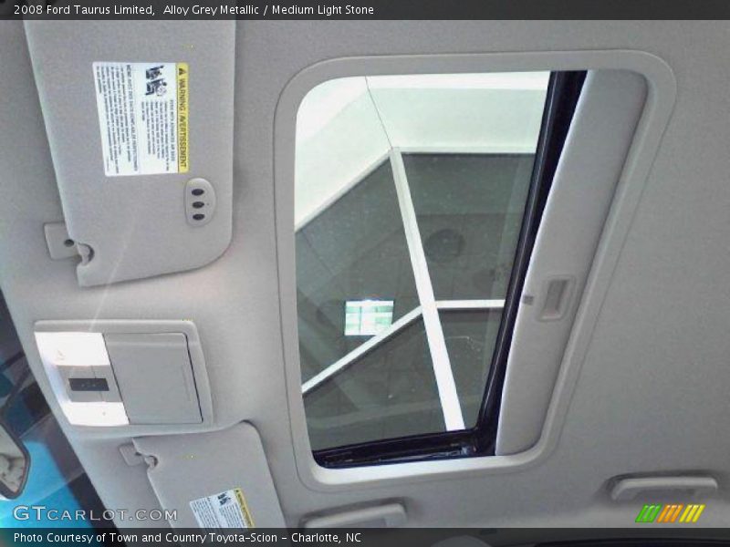 Alloy Grey Metallic / Medium Light Stone 2008 Ford Taurus Limited