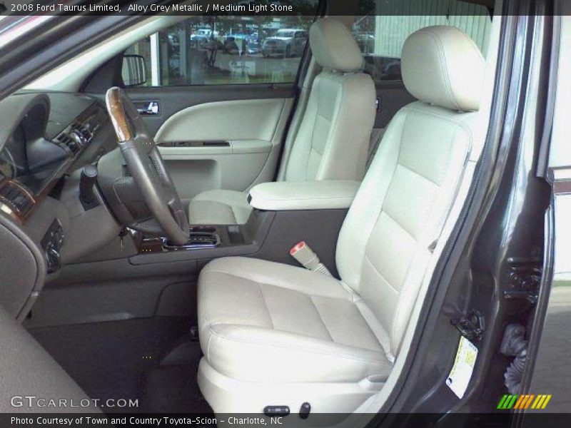 Alloy Grey Metallic / Medium Light Stone 2008 Ford Taurus Limited