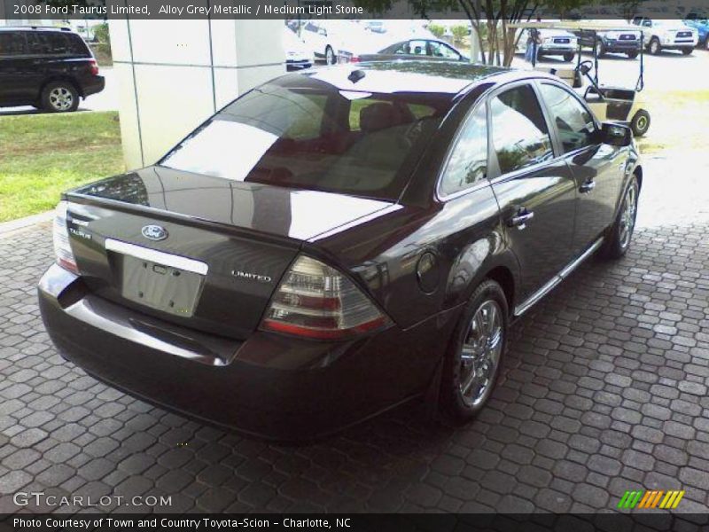 Alloy Grey Metallic / Medium Light Stone 2008 Ford Taurus Limited