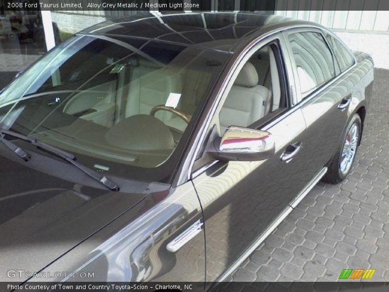 Alloy Grey Metallic / Medium Light Stone 2008 Ford Taurus Limited