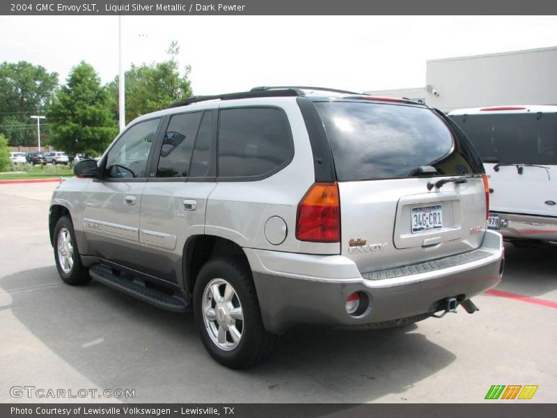 Liquid Silver Metallic / Dark Pewter 2004 GMC Envoy SLT