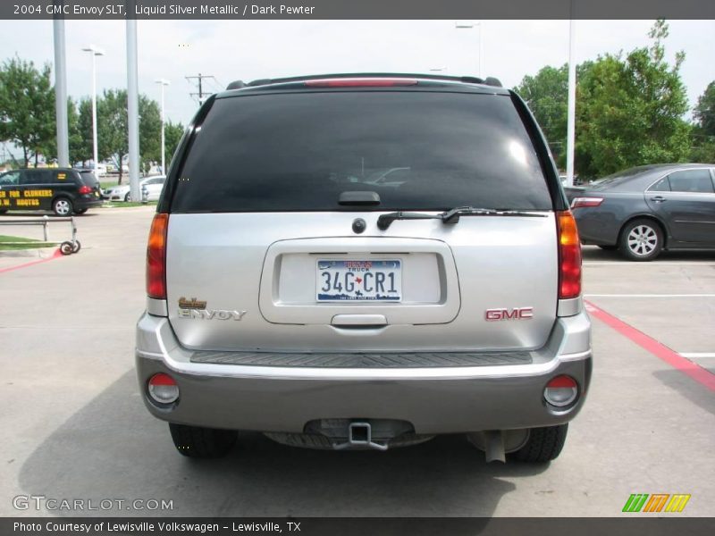 Liquid Silver Metallic / Dark Pewter 2004 GMC Envoy SLT