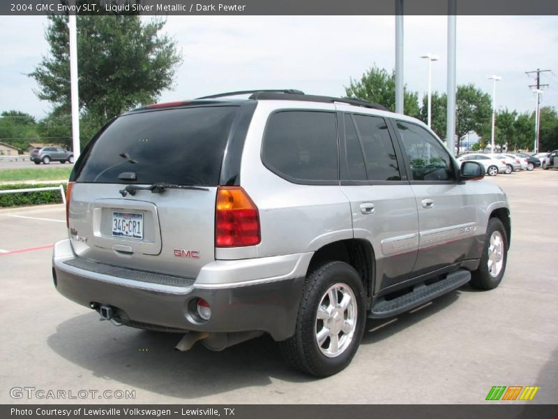 Liquid Silver Metallic / Dark Pewter 2004 GMC Envoy SLT