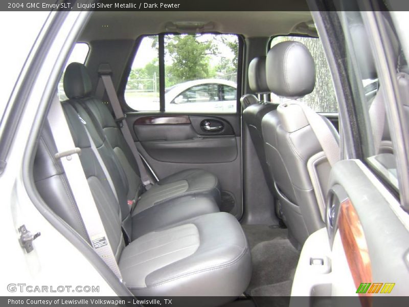 Liquid Silver Metallic / Dark Pewter 2004 GMC Envoy SLT