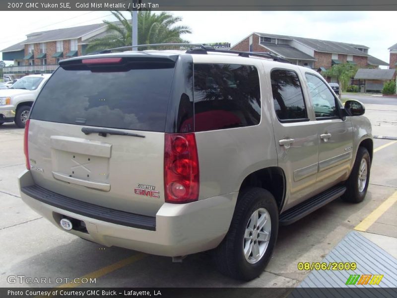 Gold Mist Metallic / Light Tan 2007 GMC Yukon SLE
