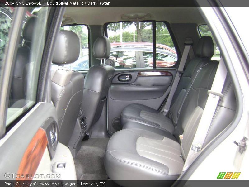 Liquid Silver Metallic / Dark Pewter 2004 GMC Envoy SLT