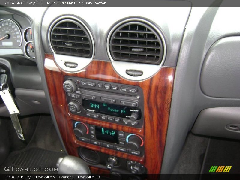 Liquid Silver Metallic / Dark Pewter 2004 GMC Envoy SLT