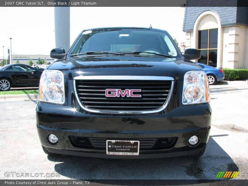 Onyx Black / Light Titanium 2007 GMC Yukon SLT
