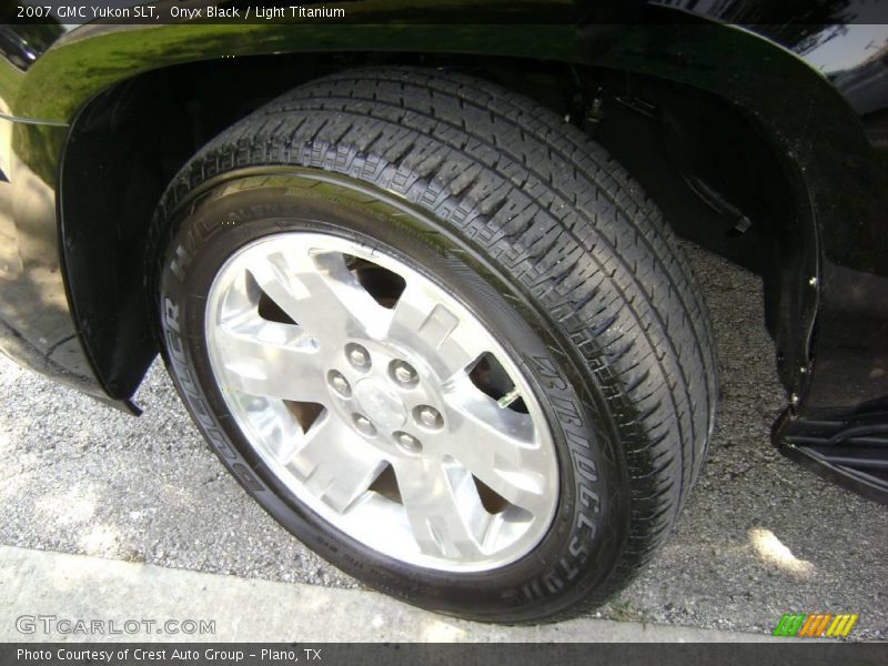 Onyx Black / Light Titanium 2007 GMC Yukon SLT