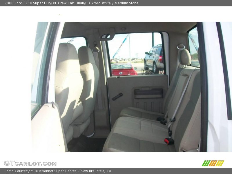 Oxford White / Medium Stone 2008 Ford F350 Super Duty XL Crew Cab Dually