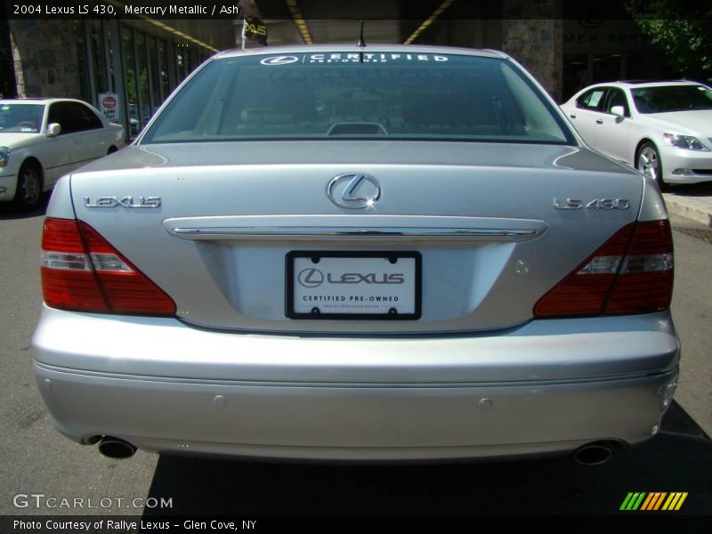 Mercury Metallic / Ash 2004 Lexus LS 430