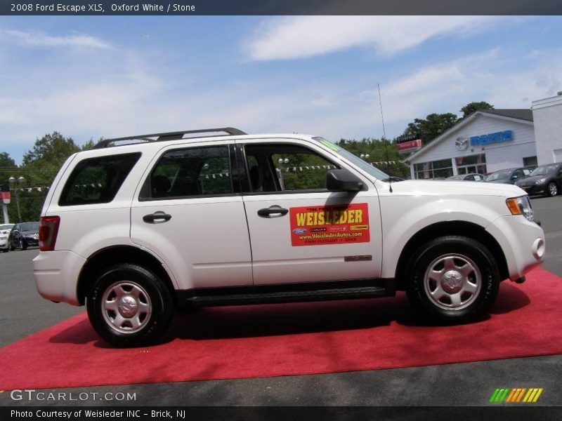 Oxford White / Stone 2008 Ford Escape XLS