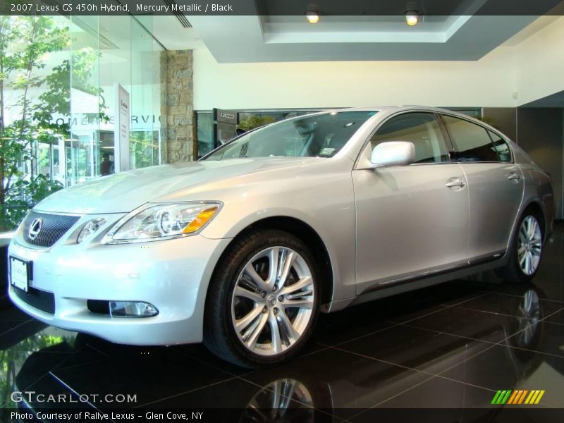 Mercury Metallic / Black 2007 Lexus GS 450h Hybrid