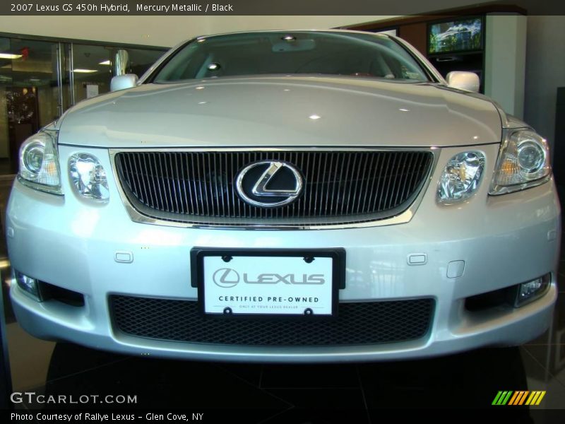 Mercury Metallic / Black 2007 Lexus GS 450h Hybrid