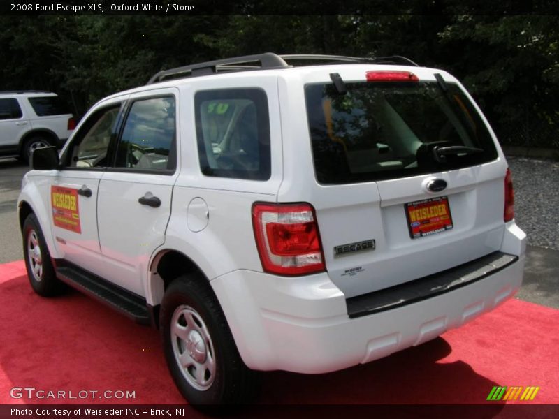 Oxford White / Stone 2008 Ford Escape XLS