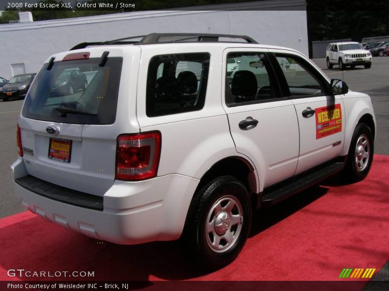 Oxford White / Stone 2008 Ford Escape XLS